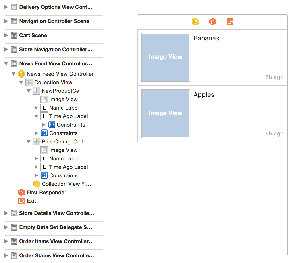 CollectionView cells layout